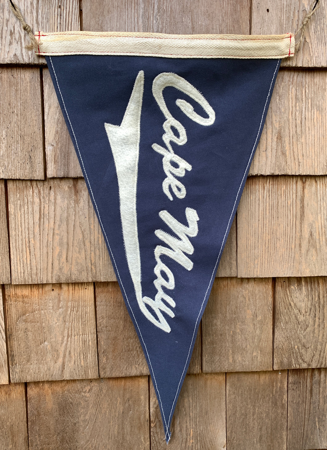 Cape May NJ - Vintage Styled Town Flag