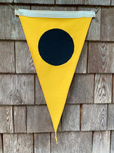 Load image into Gallery viewer, Pennant - Beach Flag - Blackball Surf Flag - Waxed Surf Flags