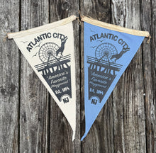 Load image into Gallery viewer, Atlantic City, NJ - Surf/Town Flag
