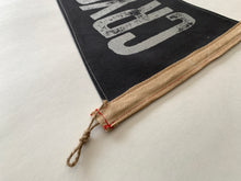 Load image into Gallery viewer, Crystal&#39;s - Atlantic City Surf Flag - Waxed Surf Flags
