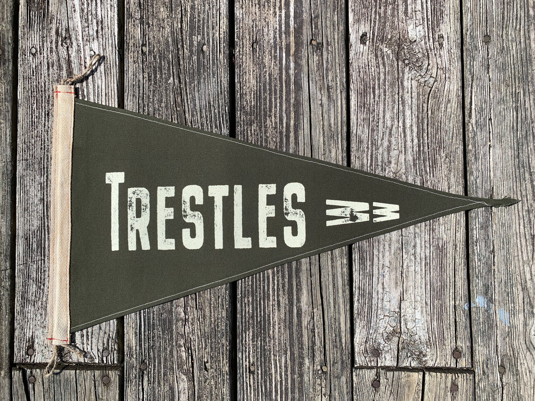 Trestles Wildwood Surf Flag - Waxed Surf Flags
