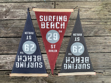 Load image into Gallery viewer, 29th Street Beach - Avalon NJ Surf Flag - Waxed Surf Flags
