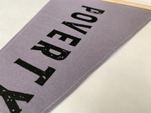 Load image into Gallery viewer, POVERTY -  Surf Flag - Waxed Surf Flags
