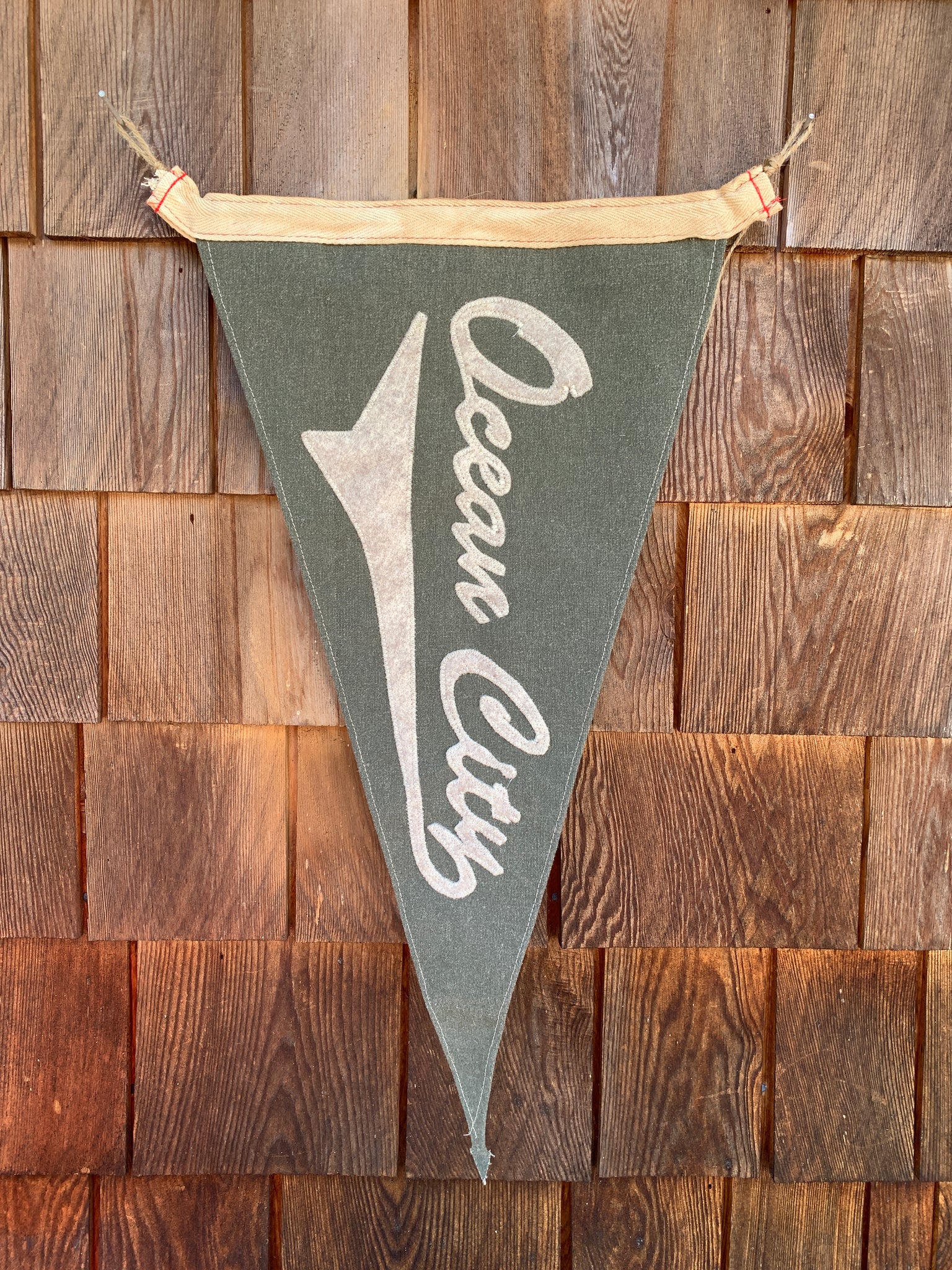 Surfing Flags String Surf flag - Pennant - Nuns beach Stone Harbor – Waxed Surf Flags