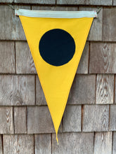 Load image into Gallery viewer, Pennant - Beach Flag - Blackball Surf Flag - Waxed Surf Flags
