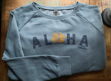Load image into Gallery viewer, Ladies ALOHA - Crew neck sweatshirt

