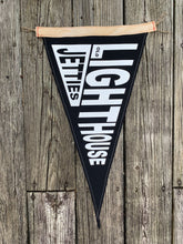 Load image into Gallery viewer, Pennant - Beach Flag - Old Lighthouse Jetty OBX
