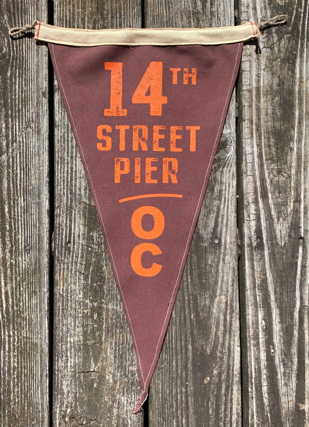 14th Street Pier - Ocean City - Surf Flag / pennant