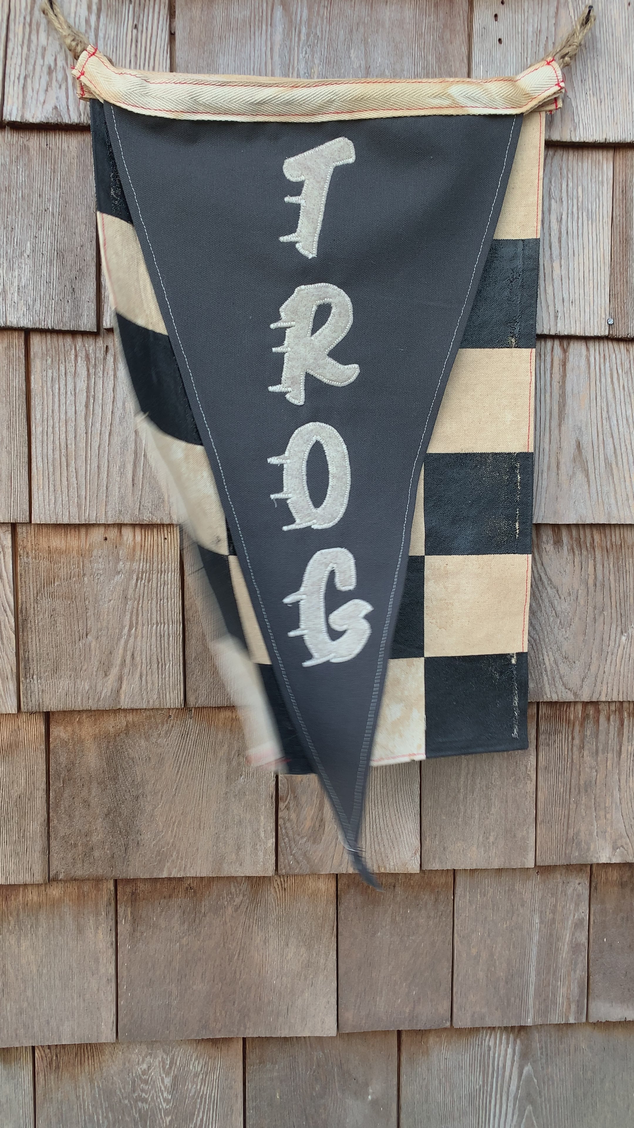 TROG - surf flag - pennant-wildwood, NJ – Waxed Surf Flags
